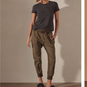 Olive Green Jogger Pants James Perse